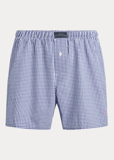 Polo Ralph Lauren Woven Cotton Boxershorts Herre Danmark (BLGSY9475)